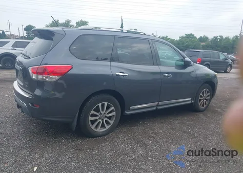 2014 Nissan Pathfinder Sl from USA, damaged, VIN 5N1AR2MM3EC667620